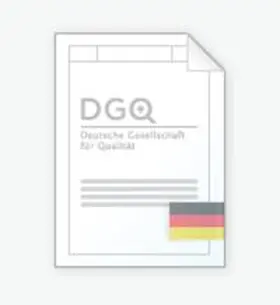 DGQ |  Tabellenschieber für Stichprobenprüfung anhand qualitativer Merkmale nach DIN ISO 2859-1 | Buch |  Sack Fachmedien