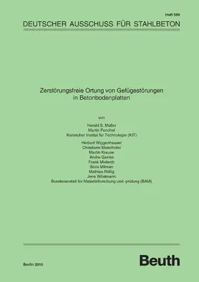 Fenchel / Gardei / Krause |  Zerstörungsfreie Ortung von Gefügestörungen in Betonbodenplatten | eBook | Sack Fachmedien