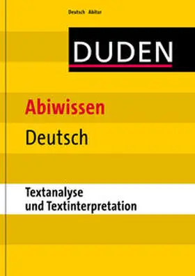 Dietz |  Abiwissen Deutsch Textanalyse und Textinterpretation | Buch |  Sack Fachmedien