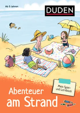 Krause |  Mein Spiel- und Lernblock 3 - Abenteuer am Strand | Buch |  Sack Fachmedien
