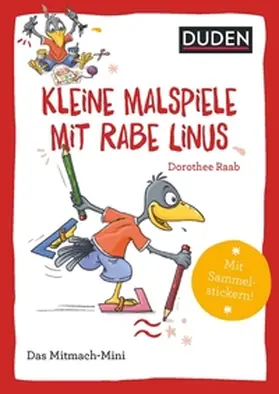 Raab |  Duden Minis (Band 40) – Kleine Malspiele mit Rabe Linus / VE3 | Buch |  Sack Fachmedien