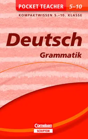 Kohrs |  Pocket Teacher Deutsch - Grammatik 5.-10. Klasse | Buch |  Sack Fachmedien