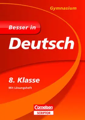 Greving |  Besser in Deutsch - Gymnasium 8. Klasse | Buch |  Sack Fachmedien