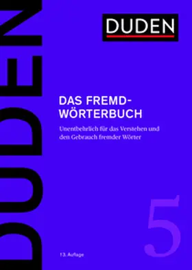 Dudenredaktion |  Das Fremdwörterbuch | eBook | Sack Fachmedien