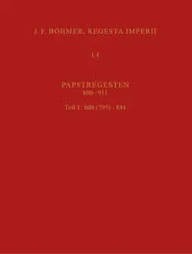  4: Papstregesten 800-911, 1: 795-844 | Buch |  Sack Fachmedien