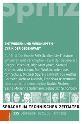 Entwirren und Verknüpfen - Lyrik der Gegenwart | Buch |  Sack Fachmedien