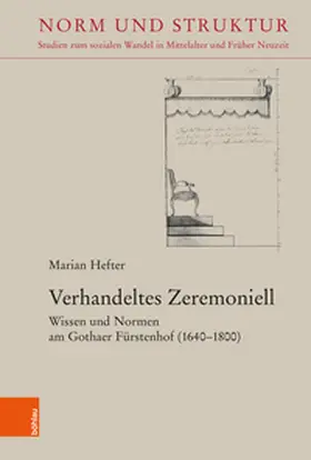 Hefter |  Verhandeltes Zeremoniell | Buch |  Sack Fachmedien