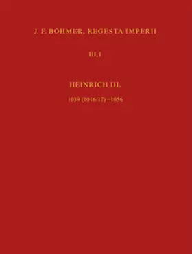 Lubich / Jäckel |  J. F. Böhmer, Regesta Imperii | Buch |  Sack Fachmedien