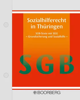  Sozialhilferecht in Thüringen, mit Fortsetzungsbezug | Loseblattwerk |  Sack Fachmedien