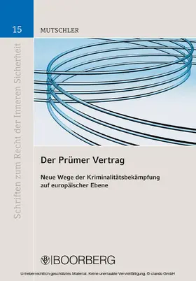 Mutschler |  Der Prümer Vertrag | eBook | Sack Fachmedien