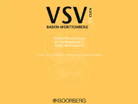 Richard Boorberg Verlag |  VSV BADEN-WÜRTTEMBERG ON CLICK | Datenbank |  Sack Fachmedien