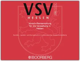 Richard Boorberg Verlag |  VSV HESSEN ON CLICK | Datenbank |  Sack Fachmedien
