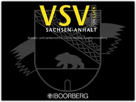 Richard Boorberg Verlag |  VSV Sachsen-Anhalt ON CLICK | Datenbank |  Sack Fachmedien