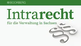 Richard Boorberg Verlag |  Intrarecht für die Verwaltung in Sachsen | Datenbank |  Sack Fachmedien
