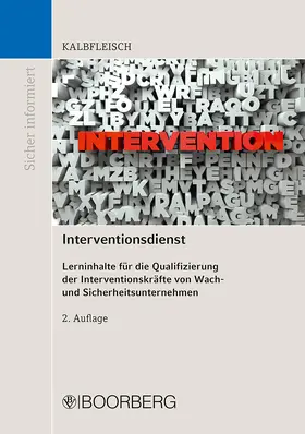 Kalbfleisch |  Interventionsdienst | Buch |  Sack Fachmedien