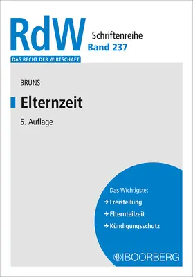 Bruns | Elternzeit | Buch | 978-3-415-07026-4 | www2.sack.de