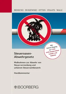 Benecke / Buszewski / Otten |  Steueroasen-Abwehrgesetz | Buch |  Sack Fachmedien