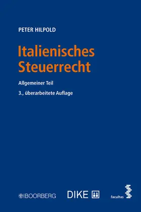 Hilpold |  Italienisches Steuerrecht | Buch |  Sack Fachmedien