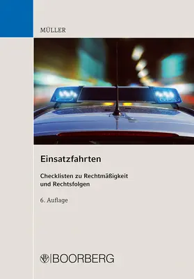 Müller |  Einsatzfahrten | Buch |  Sack Fachmedien