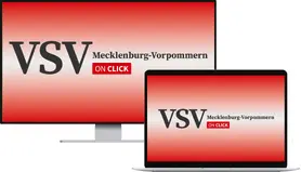 Richard Boorberg Verlag |  VSV MECKLENBURG-VORPOMMERN ON CLICK | Datenbank |  Sack Fachmedien