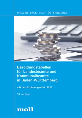  Besoldungstabellen für Landesbeamte und Kommunalbeamte in Baden-Württemberg | Buch |  Sack Fachmedien