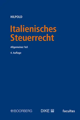 Hilpold |  Italienisches Steuerrecht | Buch |  Sack Fachmedien