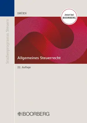 Drüen |  Allgemeines Steuerrecht | Buch |  Sack Fachmedien