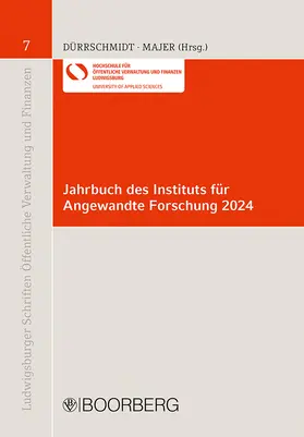 Dürrschmidt / Majer | Jahrbuch des Instituts für Angewandte Forschung 2024 | Buch | 978-3-415-07705-8 | sack.de