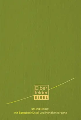 Elberfelder Studienbibel, Kunstleder, mit Sprachschlüssel und Handkonkordanz | Buch | 978-3-417-02025-0 | sack.de