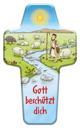  Kinderkreuz "Gott beschützt dich" | Sonstiges |  Sack Fachmedien