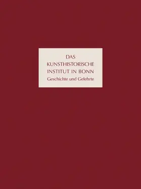 Kanz | Das Kunsthistorische Institut in Bonn | Buch | 978-3-422-07492-7 | sack.de