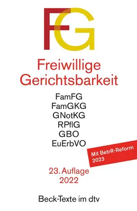 Sternal | Freiwillige Gerichtsbarkeit: FG | Buch | 978-3-423-53112-2 | www2.sack.de