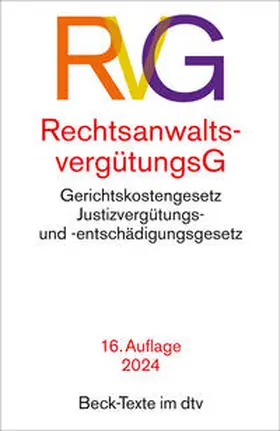  Rechtsanwaltsvergütungsgesetz | Buch |  Sack Fachmedien