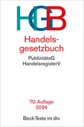  Handelsgesetzbuch: HGB | Buch |  Sack Fachmedien