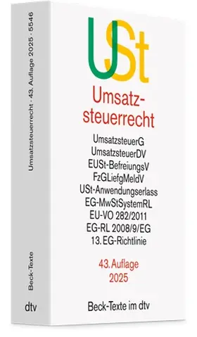  Umsatzsteuerrecht: USt | Buch |  Sack Fachmedien