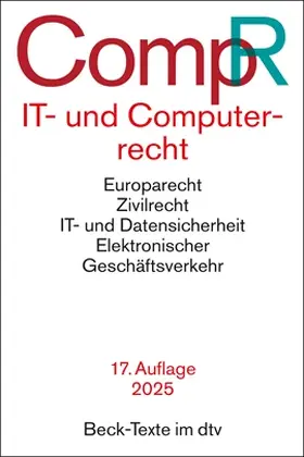 Schneider |  IT- und Computerrecht: CompR | Buch |  Sack Fachmedien