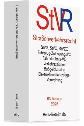  Straßenverkehrsrecht: StVR | Buch |  Sack Fachmedien