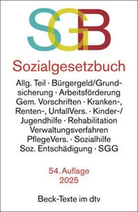  Sozialgesetzbuch mit Sozialgerichtsgesetz. SGB | Buch |  Sack Fachmedien