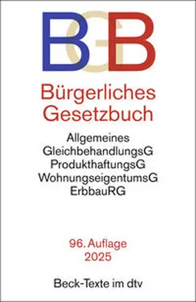  Bürgerliches Gesetzbuch. BGB | Buch |  Sack Fachmedien