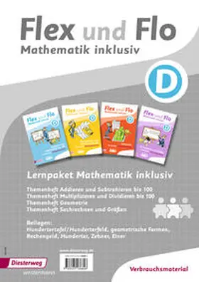 Dohmann / Köhpcke / Jäger |  Flex und Flo. Mathematik inklusiv Paket D | Loseblattwerk |  Sack Fachmedien