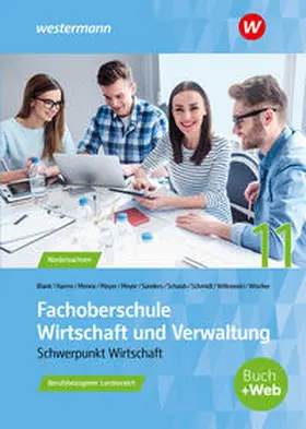 Harms / Menne / Witkowski |  Fachoberschule Wirtschaft und Verwaltung - Schwerpunkt Wirtschaft. Schulbuch. Klasse 11 | Buch |  Sack Fachmedien