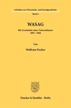 Fischer |  WASAG. | Buch |  Sack Fachmedien