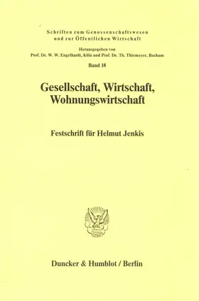 Engelhardt / Thiemeyer |  Gesellschaft, Wirtschaft, Wohnungswirtschaft. | Buch |  Sack Fachmedien