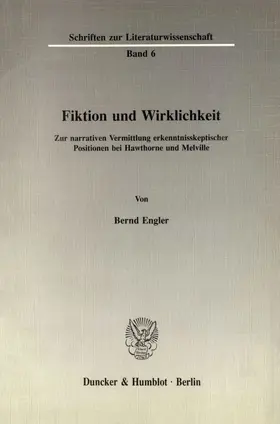 Engler |  Fiktion und Wirklichkeit. | Buch |  Sack Fachmedien