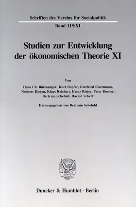 Schefold |  Die Darstellung der Wirtschaft und der Wirtschaftswissenschaften in der Belletristik. | Buch |  Sack Fachmedien