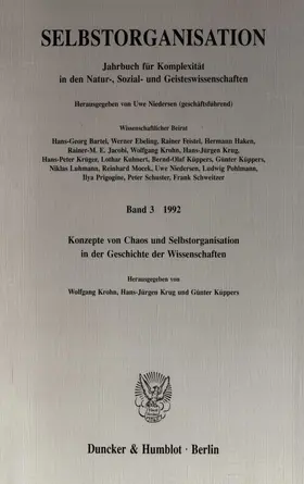Krohn / Krug / Küppers |  Selbstorganisation. | Buch |  Sack Fachmedien