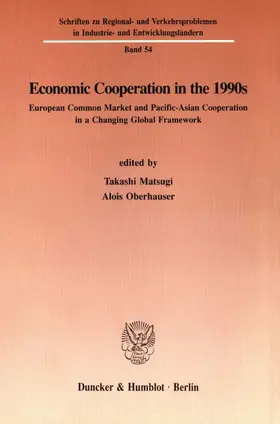 Oberhauser / Matsugi |  Economic Cooperation in the 1990s. | Buch |  Sack Fachmedien