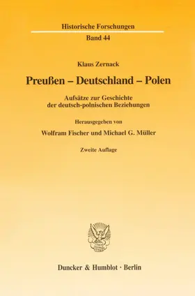 Zernack |  Preußen - Deutschland - Polen. | Buch |  Sack Fachmedien