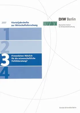  Firmendaten: Nützlich für die wissenschaftliche Politikberatung? | Buch |  Sack Fachmedien