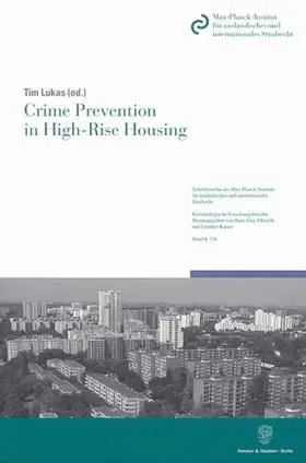 Lukas |  Crime Prevention in High-Rise Housing. | Buch |  Sack Fachmedien